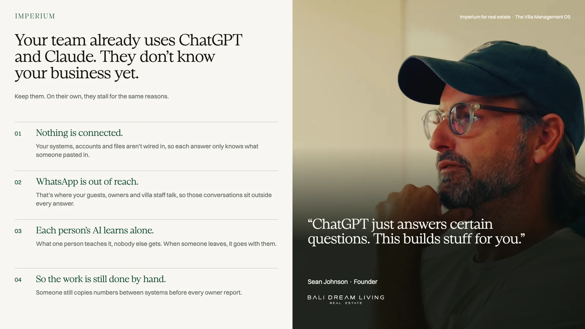 Slide 5: Your team already uses ChatGPT and Claude