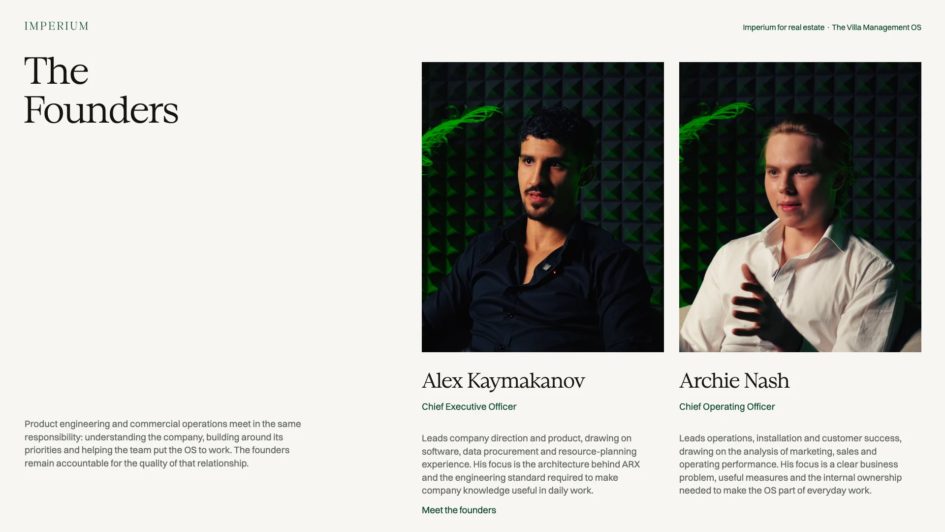 Slide 26: The Founders